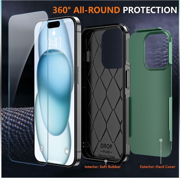 iPhone 15 shockproof case - Picture 3 of 4